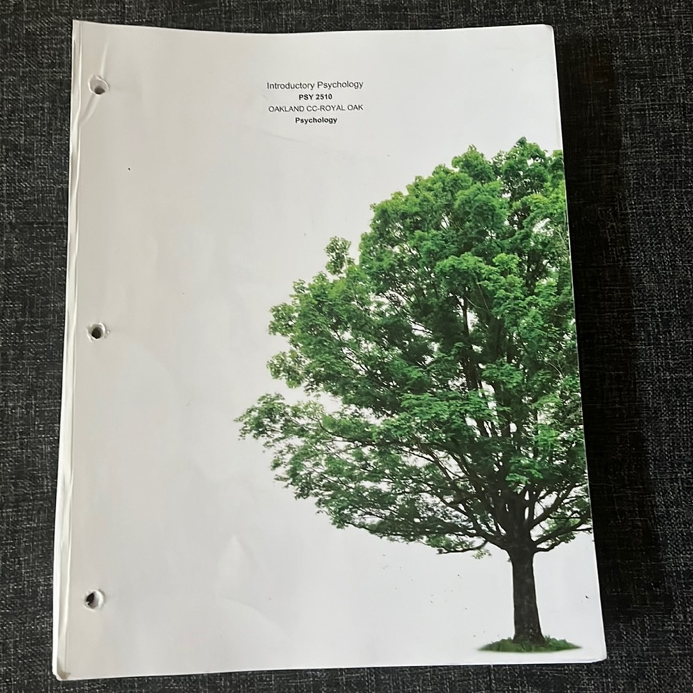 Introductory Psychology Textbook